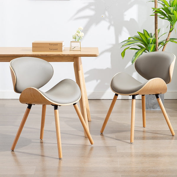 Scandinavia Luxury Dining Chairs for the Kitchen Household Furniture Solid Wood Apartment Chair Modern Minimalist Chairs