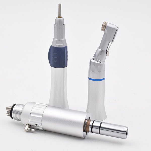 Dental Lab Contra Angle Straight Low Speed Handpiece  Electric Micromotor  Polishing Brush Air Turbine Handpiece