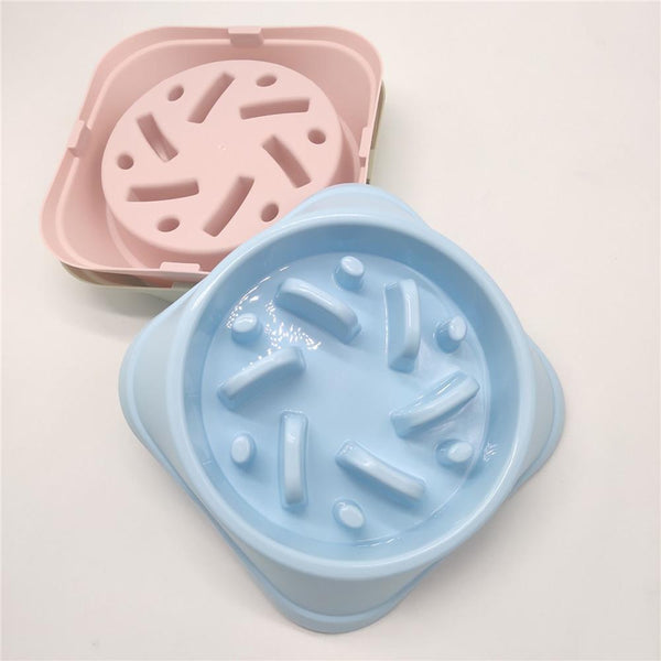 Bowl Diet Jigsaw Dog Cat Feeder Eat Anti-Choking Dog Travel Feeding Slow Labyrinth Tray Puppy Feed Cup