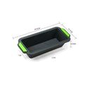 Rectangular Silicone Bread Pan Mold Toast Bread Mold Cake Tray Long Square Cake Mould Bakeware Non-Stick Baking Tools