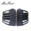 MaiKun Elastic Belts for Women Luxury Brand Women Belt Female Leather Belt Designer Cummerbund