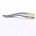 Dental Root Fragment Tooth Extraction Forceps Tooth Pliers Dental Instrument Curved Maxillary Mandibular Teeth Plier Dental Tool