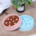 Bowl Diet Jigsaw Dog Cat Feeder Eat Anti-Choking Dog Travel Feeding Slow Labyrinth Tray Puppy Feed Cup