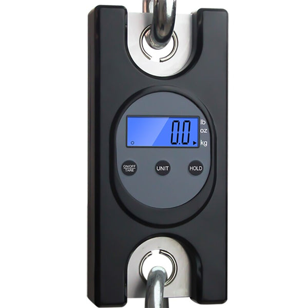 300kg Electronic Luggage Scale High-Capacity Digital Weight Scale Portable Fishing Balance Pocket Hook Hanging Crane Scales