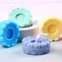 3D Tyre Silicone Candle Mold DIY Car Tire Soap Mold Fondant Cake Mold Chocolate Fudge Tool Resin Clay Candle Molds