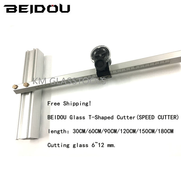 Free Shipping! Super Quality!BEIDOU Glass Glass Tools SPEED CUTTER.T-Shaped Cutter.