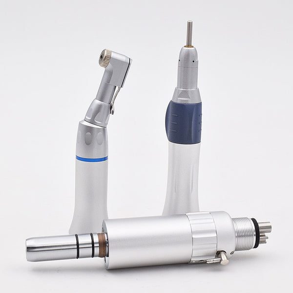 Dental Lab Contra Angle Straight Low Speed Handpiece  Electric Micromotor  Polishing Brush Air Turbine Handpiece