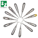12Pcs Stainless Steel Dental Luxating Lift Elevator Teeth Clareador Curved Root Hexagon Handle Dentist Surgical Instrument Tool