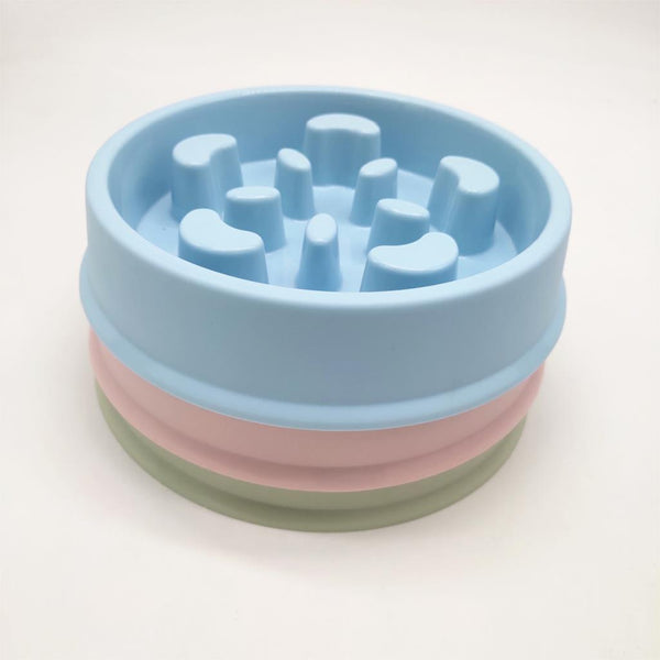 Bowl Diet Jigsaw Dog Cat Feeder Eat Anti-Choking Dog Travel Feeding Slow Labyrinth Tray Puppy Feed Cup