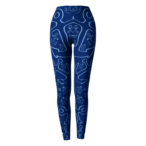 Anchor Dream Leggings - Navy