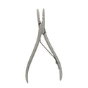1 PC/Lot 7 Inch Silver Stainless Steel Hair Extension Pliers With Two Holes Keratin Hair Extensions Tools