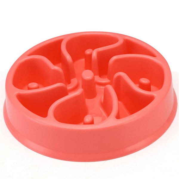 Bowl Diet Jigsaw Dog Cat Feeder Eat Anti-Choking Dog Travel Feeding Slow Labyrinth Tray Puppy Feed Cup