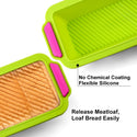 Rectangular Silicone Bread Pan Mold Toast Bread Mold Cake Tray Long Square Cake Mould Bakeware Non-Stick Baking Tools