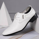 REETENE Oxford Shoes for Men Luxury Brand Formal Shoes Men Italian Fashion Mens Office Shoes Leather Men'S Leather Wedding Shoes