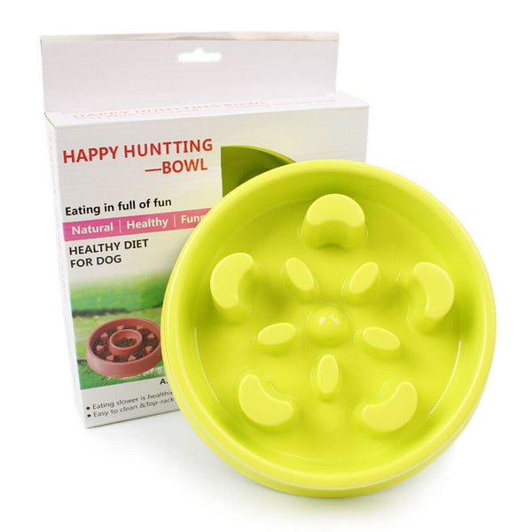 Bowl Diet Jigsaw Dog Cat Feeder Eat Anti-Choking Dog Travel Feeding Slow Labyrinth Tray Puppy Feed Cup