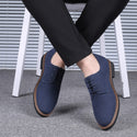 Men Dress Shoes Fashion Men Oxford Leather Shoes Comfortable Lace-Up Formal Shoes for Men Leather Sneakers Male Flat Footwear