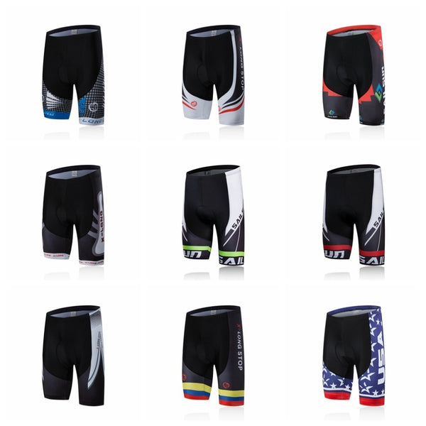 Cycling shorts Men's Bike Short Padded proTeam MTB bicycle Bottom Road mountain shorts Breathable Sportswear outdoor wear red
