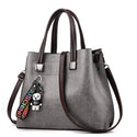 2019 Women's Bag New luxury handbag Large Capacity Portable crossbody bag Bear Accessories PU Shoulder Bag Sac a Main
