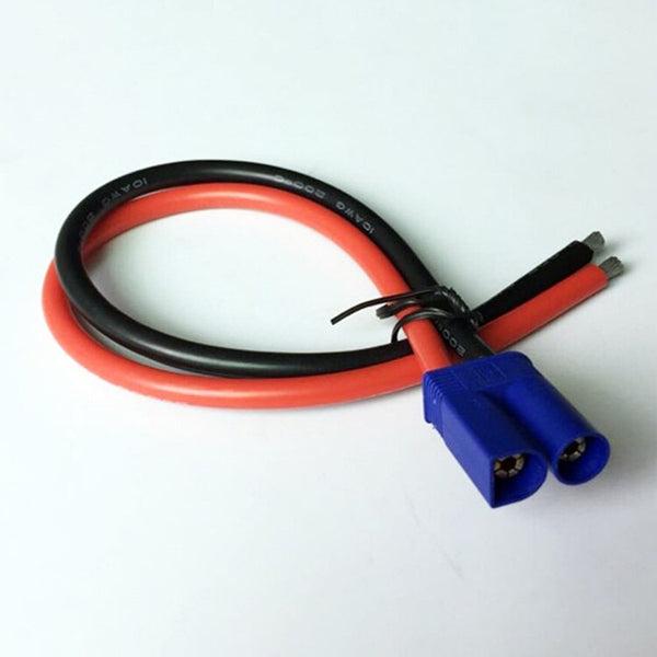 EC5 Plug Quick Connector 50A/3239/10AWG Copper Cord Cable for RC Car Helicopter Multi-Copter Booster Car Battery Jump Starter