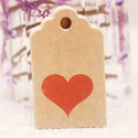 5*3cm DIY Made with love wedding tag card scallop heart shape valentines days gift /crafts/bakery /candy tag label 100opc/lot