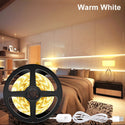 5V PIR LED Closet Light Tape Wireless Motion Sensor Lamp Kitchen Cabinet Light Lamp LED Strip Waterproof USB LED Lighting Ribbon