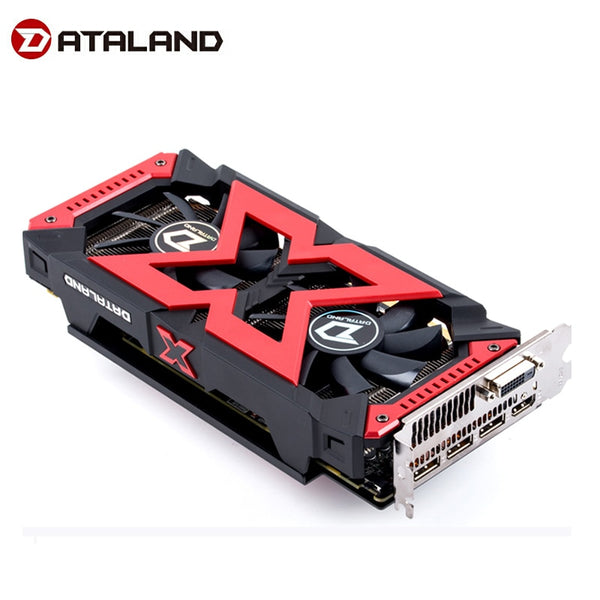 Dataland RX580 4GB X-Serial Gaming Video Card GPU RX580 4G Graphics Cards Computer Game For AMD Video Cards
