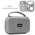 TUUTH EVA Travel Cable Bag Electronics Organizer Universal Gadget Bag Organizer Bag For Macbook air/pro,USB,Charger,Earphones