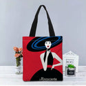 New Custom malika favre sephora printed Handbag canvas tote bags shopping travel Casual Useful Shoulder Bag women bag