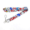 24pcs Dr seuss Christmas cat Neck Strap Lanyard keychain Mobile Phone Strap ID Badge Holder Key Chain Keyrings cosplay Accessory
