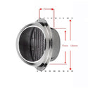 Stainless Steel Ventilation Exhaust Grille Wall Ceiling Air Vent Grille Ducting Cover Outlet Heating Cooling Waterproof Vent Cap