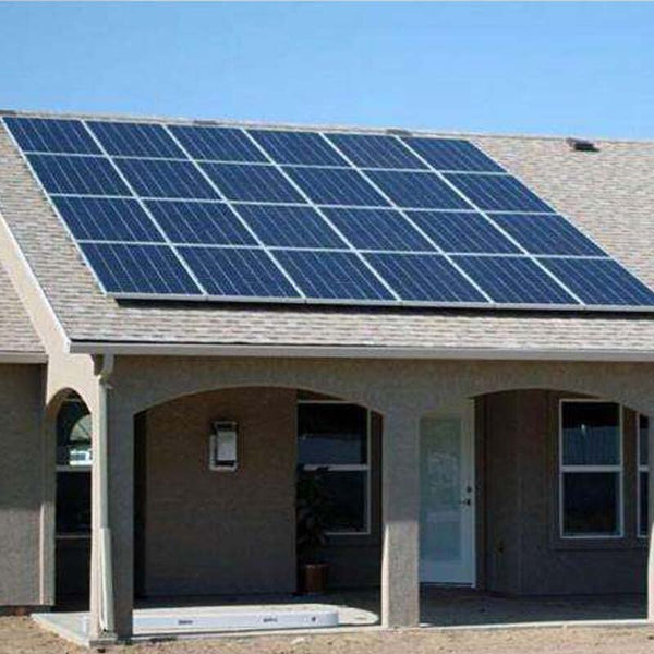 Solar Home System Complete 3KW On Grid Tie Solar Panel 300w 30v Solar Inverter 3000W 3KW 220v Pure Sine Wave  PV Cable Mount Rv