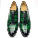 chue Hand-made leather shoes  crocodile leather crocodile skin  men's business dress men shoes custom-made men shoes
