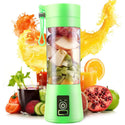 4 Blades Portable Blender Electric Blender USB Rechargeable 500ml Juicer Cup Extractor Fruit Smoothie Maker Cup Bottle and Cover
