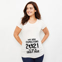 Baby Loading  2021 Printed Pregnant T Shirt Maternity Short Sleeve T-shirt Pregnancy Announcement Shirt New Mom Tshirts Clothes