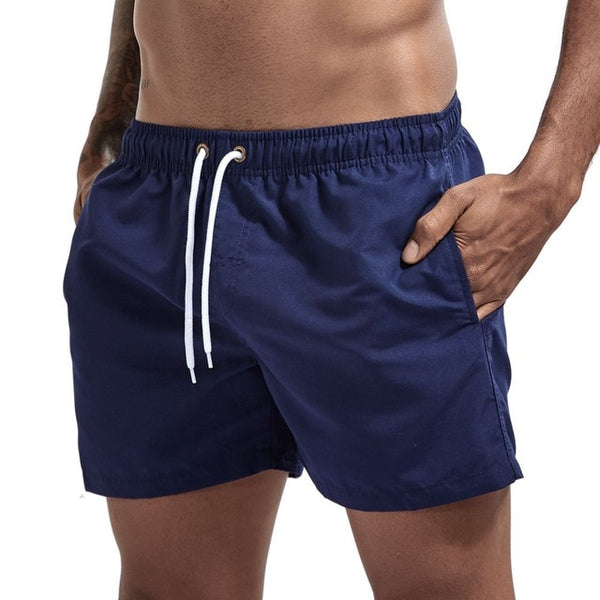 Pocket Swimming Shorts For Men Swimwear Man Swimsuit Swim Trunks Summer Bathing Beach Wear Surf  beach Short board pants Boxer
