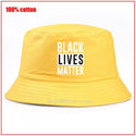 Summer bucket hat for men women George Floyd - Black Lives Matter fisherman hat Adult panama bob hat funny hat for girl boy