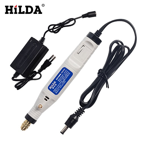 HILDA 18V Engraving Pen Mini Drill Rotary tool With Grinding Accessories Set Multifunction Mini Engraving Pen For Dremel tools