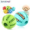 Pet Dog Toys Extra-tough Rubber Ball Toy Funny Interactive Elasticity Ball Dog Chew Toys For Dog Tooth Cleaning Ball Of Food