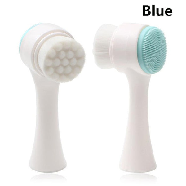 5 in 1 Face Cleansing Brush Silicone Facial Brush Deep Cleaning Pore Cleaner Face Massage Skin Care Waterproof Facial Brush