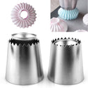 46Pcs/Lot Stainless Steel Nozzle Tips DIY Cake Decorating Tools Icing Piping Cream Pastry Bag Nozzle Kitchen Bakery Tools