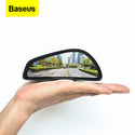 Baseus 2Pcs Car Blind Spot Mirror Traffic Road Security Auto Parking Mirror Blindspot Glass Rear View Rearview Car Convex Mirror