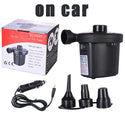 VR robot 12V AC 110V Electric Air Pump Potable Car Air Compressor with 3 Nozzles Boat Moto Air Inflator For Outdoor