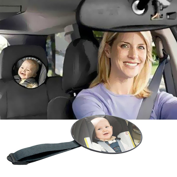 17*17cm Baby Car Mirror Car Safety View Back Seat Mirror Baby Facing Rear Ward Infant Care Square Safety Kids Monitor