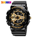 SKMEI Youth Fashion Digital Watch Men Shockproof Waterproof Dual Wristwatches LED Chrono Alarm Clock Mens Watches Cool Hour 1688