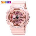 SKMEI Youth Fashion Digital Watch Men Shockproof Waterproof Dual Wristwatches LED Chrono Alarm Clock Mens Watches Cool Hour 1688