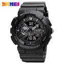 SKMEI Youth Fashion Digital Watch Men Shockproof Waterproof Dual Wristwatches LED Chrono Alarm Clock Mens Watches Cool Hour 1688