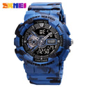 SKMEI Youth Fashion Digital Watch Men Shockproof Waterproof Dual Wristwatches LED Chrono Alarm Clock Mens Watches Cool Hour 1688