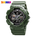 SKMEI Youth Fashion Digital Watch Men Shockproof Waterproof Dual Wristwatches LED Chrono Alarm Clock Mens Watches Cool Hour 1688