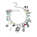 Fashion Movie Dr. Seuss charm Bracelet Metal Adjustable Bracelet with Crystal Beads  Jewelry Gift For Fans