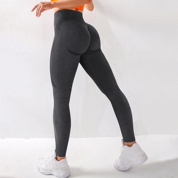 RUUHEE Seamless Legging Yoga Pants Sports Clothing Solid High Waist Full Length Workout Leggings for Fittness Yoga Leggings